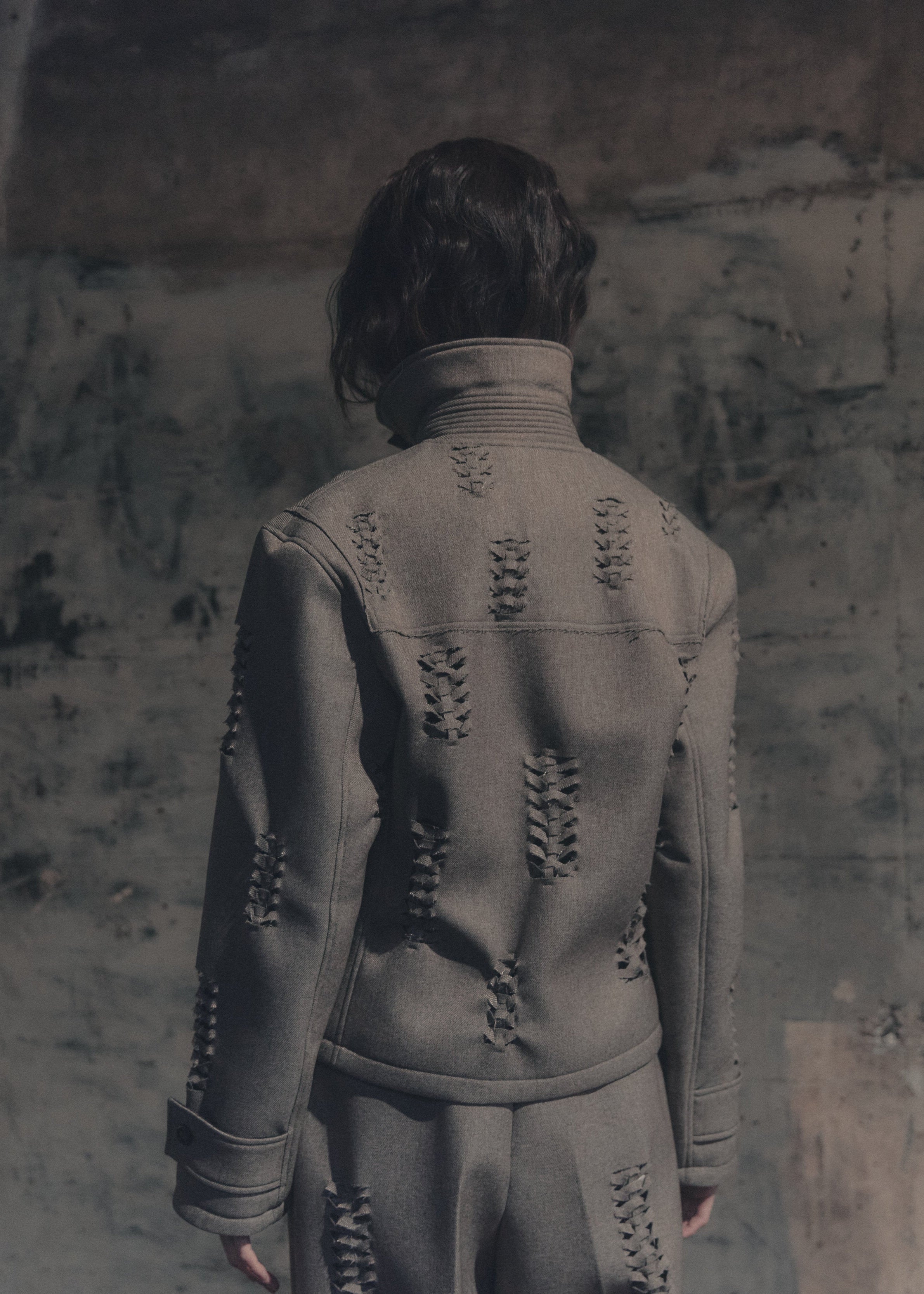 Hand-Braided Bonded Jacket [KH]