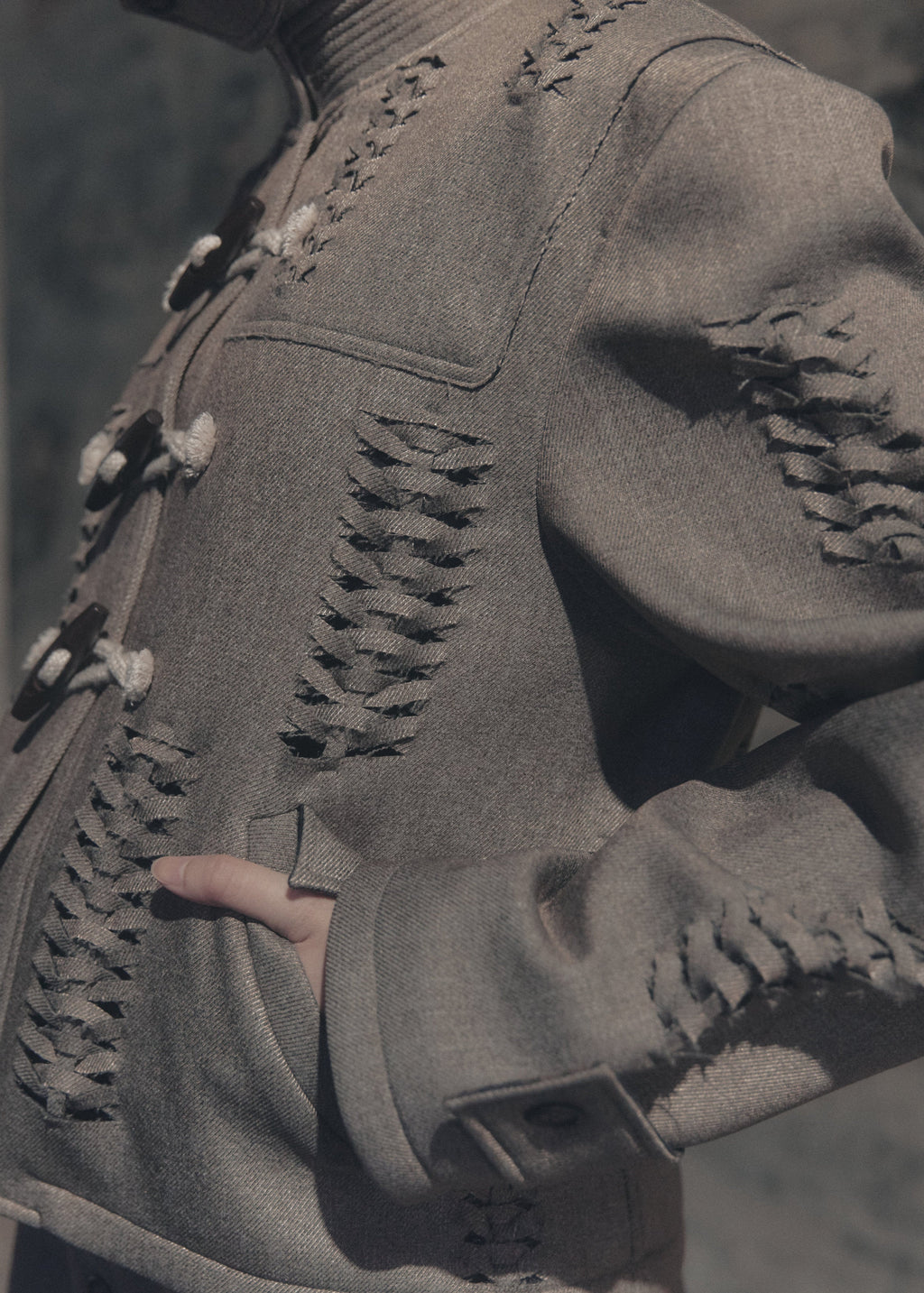 Hand-Braided Bonded Jacket [KH]