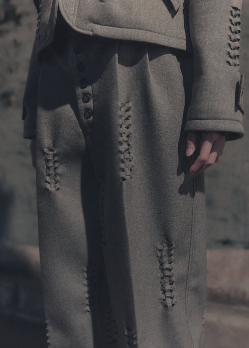 Hand-Braided Bonded Chino [KH]