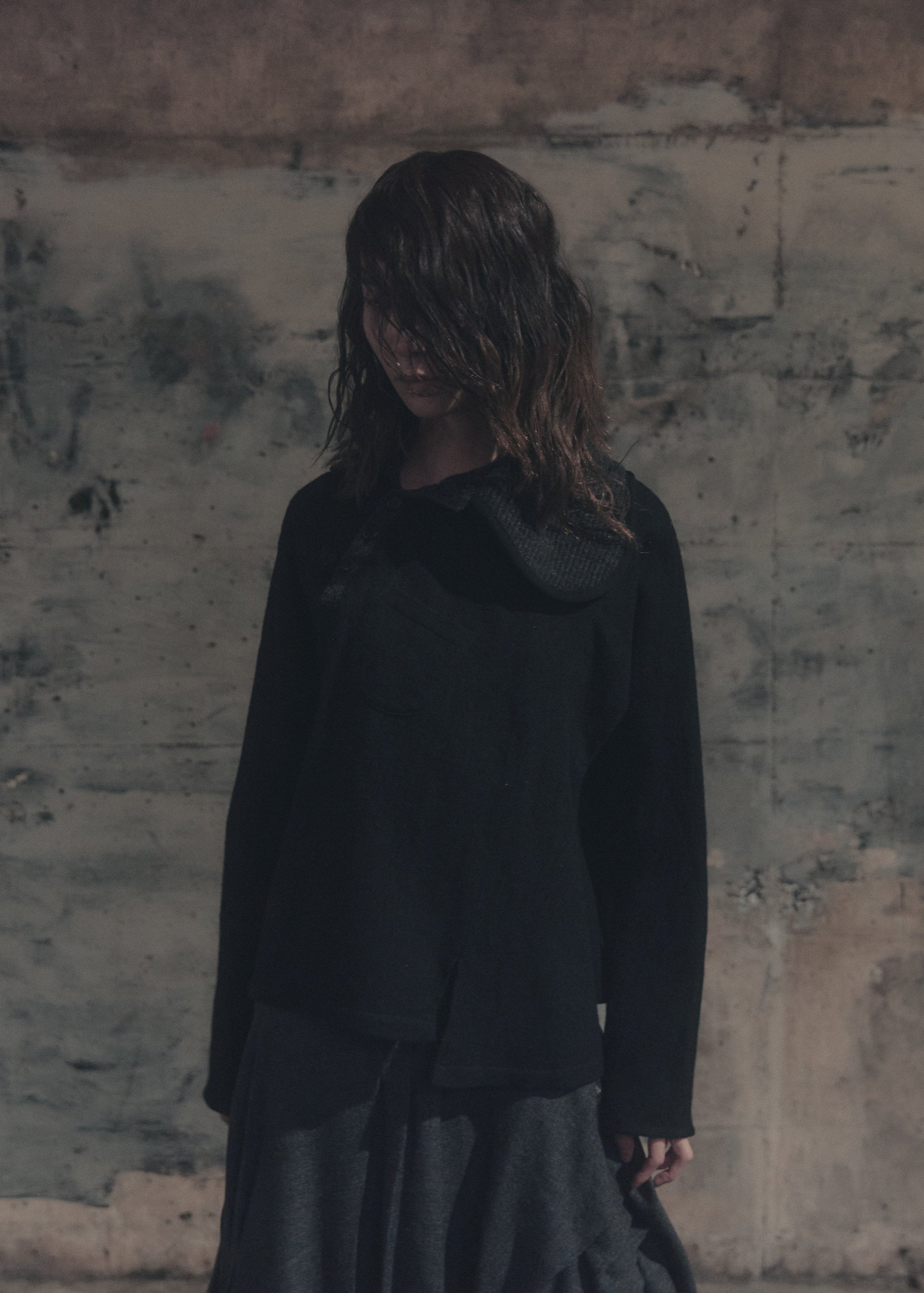 Offset Wool Shirt