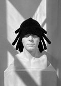 Integrated Gloves Dreadlock-Style Beanie