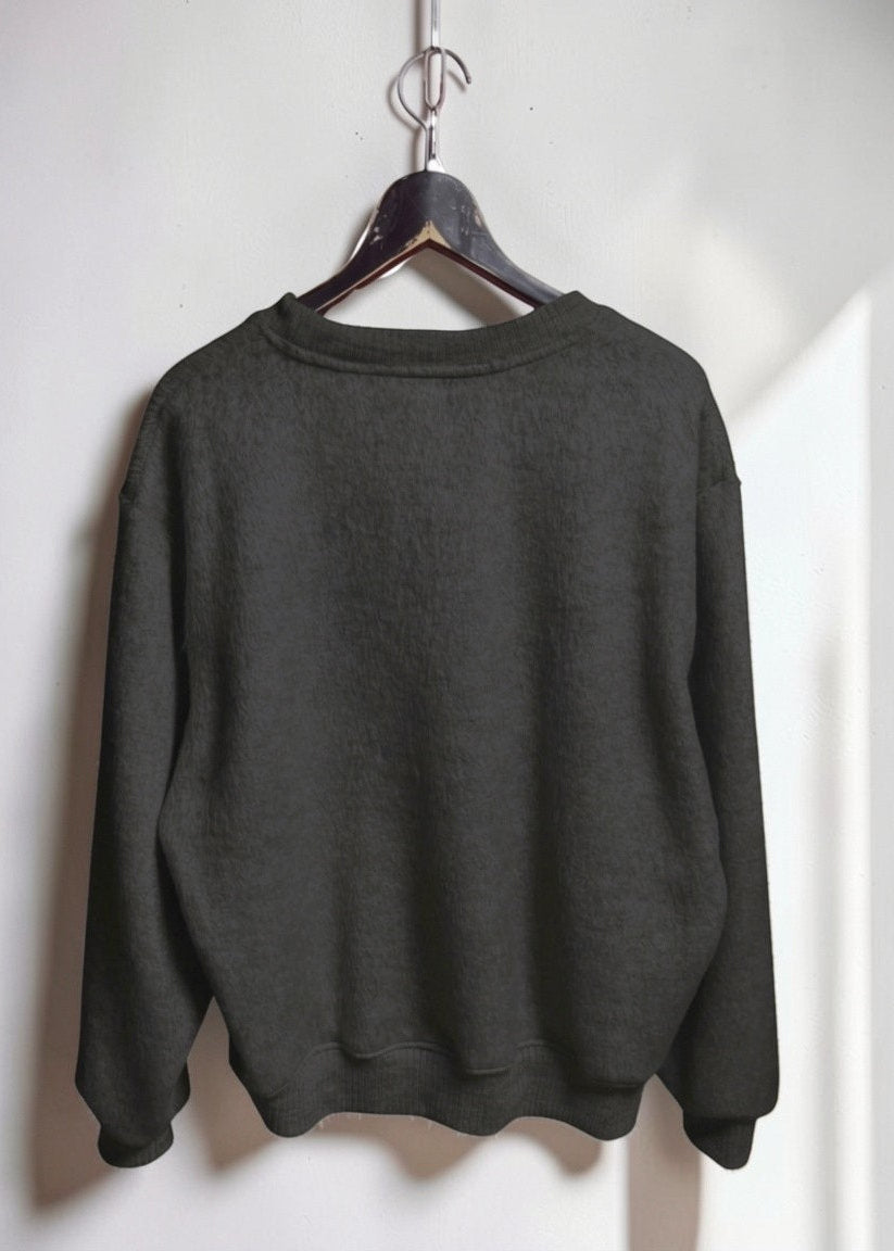 Shaggy Sweat Shirt [BK]
