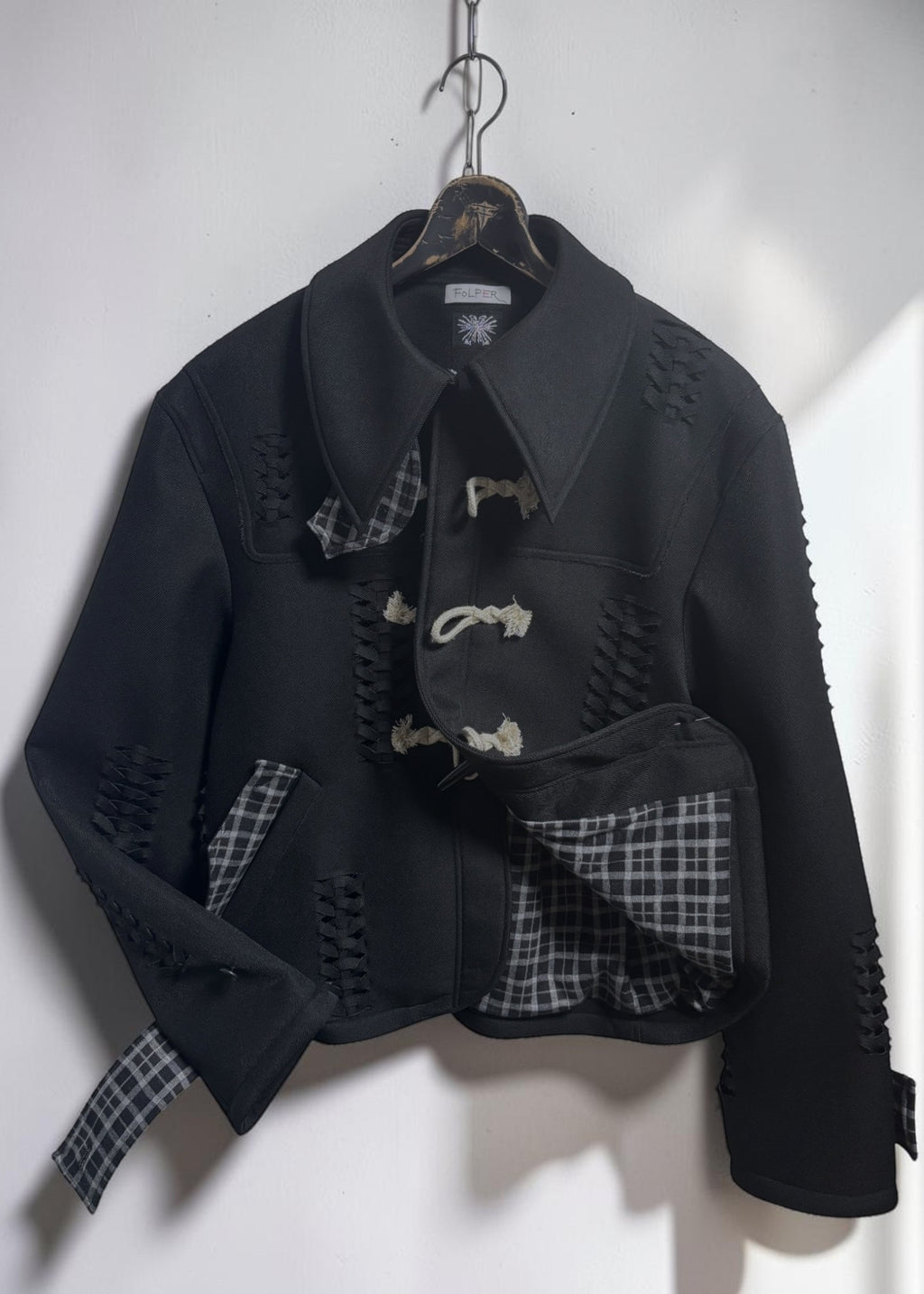 Hand-Braided Bonded Jacket [BK]