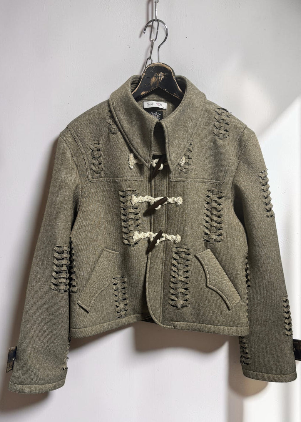 Hand-Braided Bonded Jacket [KH]