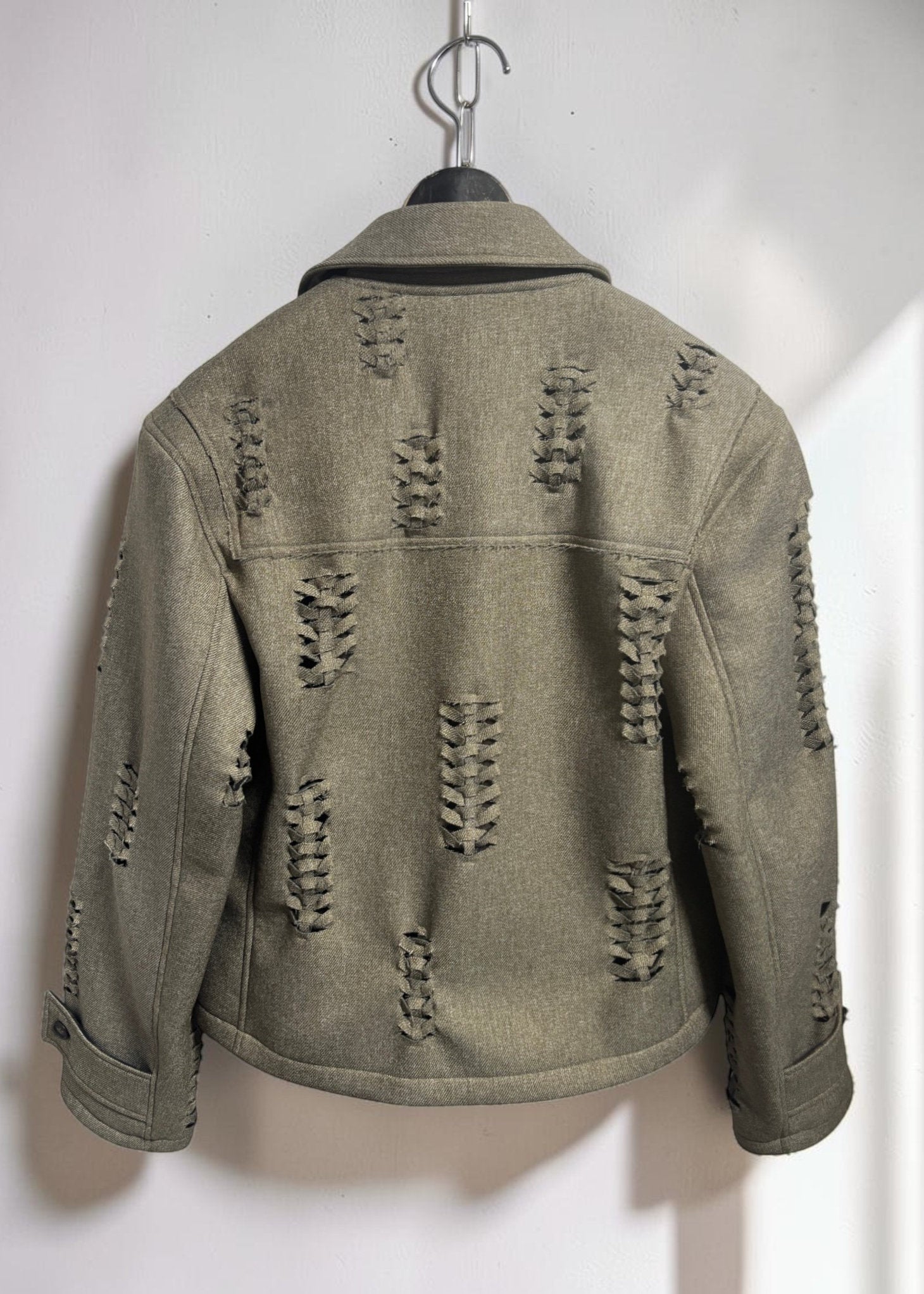 Hand-Braided Bonded Jacket [KH]