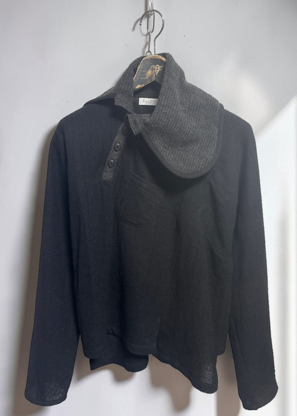 Offset Wool Shirt
