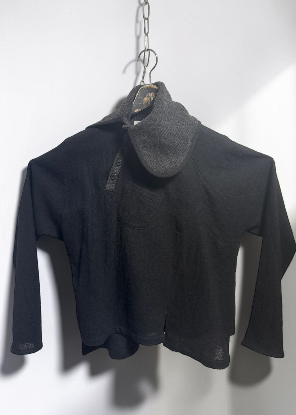 Offset Wool Shirt